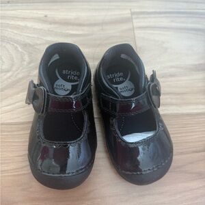 Stride Rite Black Kids Shoes
